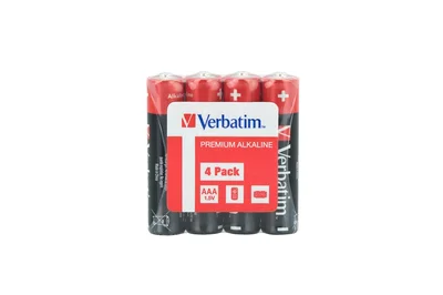 Алкални батерии Verbatim AAA 1.5V 4 броя