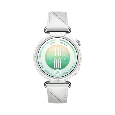 Huawei Watch GT 7  Konsu-B39LG White and Green Composite Leather