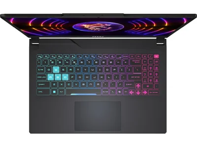 MSI Cyborg 15 A13UCK, i5-13420H (8C/12T, up to 4.60GHz, 12 MB), GeForce RTX 3050 4GB GDDR6, 15.6" FHD (1920x1080), 144Hz, IPS-Level, 16GB DDR5 5200MHz, 512GB PCIe Gen4x4 SSD, WiFi 6E, BT 5.3, 4 Zone RGB Kbd, NO OS, 53.5Whrs, 1.98 kg