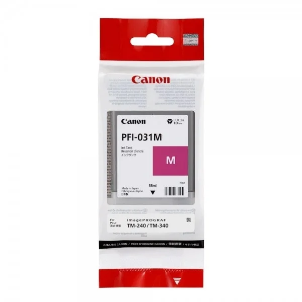 Мастило Canon PFI-031 Magenta за Canon imagePROGRAF TM-240, 55 ml