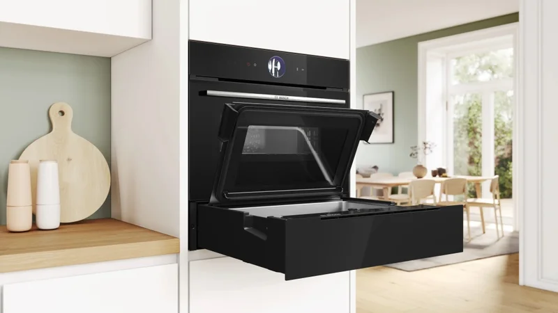 Bosch BDC7111B0, SER8, Warming drawer, 20l, 14cm, 30°C-80°C, 5 functions