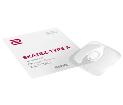 Крачета за мишка BenQ ZOWIE Skatez-Type A, Бели, за гейминг