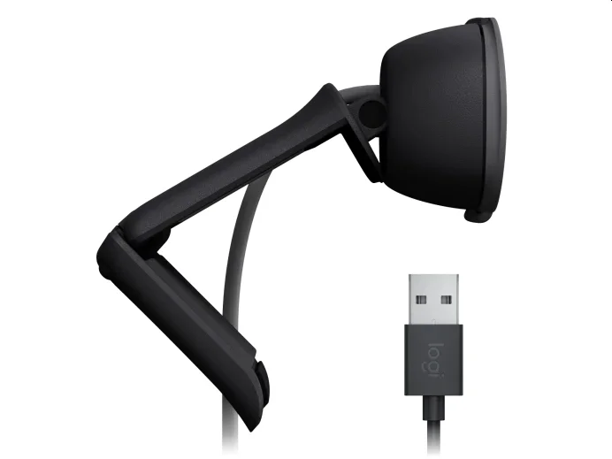 Logitech Brio 100 Full HD Webcam - GRAPHITE - USB - N/A - EMEA28-935
