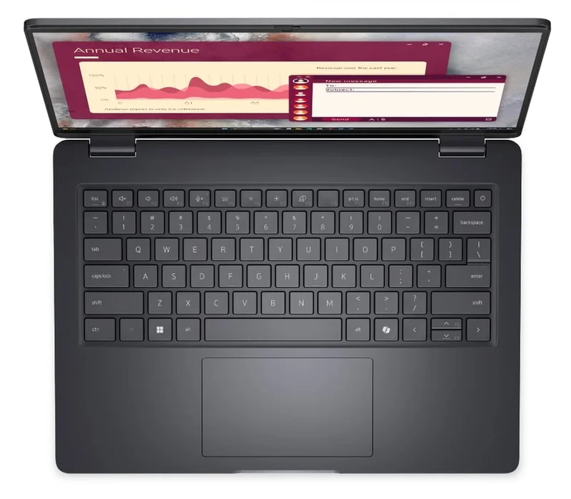 Dell Pro 14 PC14250, Intel Ultra 5 235U vPro (12 TOPS NPU, 12 cores, up to 4.9 GHz), 14, FHD+, 300 nit, 45% NTSC, AG, 16 GB: 1 x 16 GB, DDR5, 5600 MT/s, 512 GB SSD, Integrated Intel graphics, FHD HDR + IR Cam, Wi-Fi 6E, Backlit Kb, Ubuntu, Platinum silve