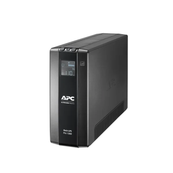 UPS APC Back-UPS Pro BR1300MI 1300VA Line-Interactive, LCD дисплей, 8 изхода