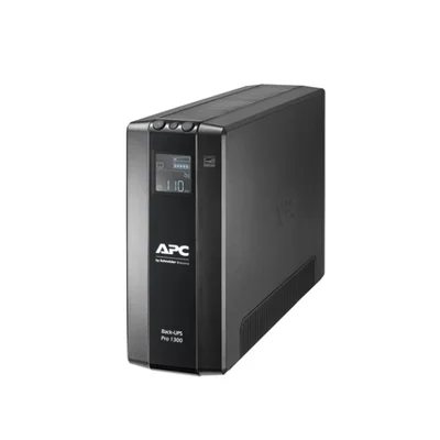 UPS APC Back-UPS Pro BR1300MI 1300VA Line-Interactive, LCD дисплей, 8 изхода