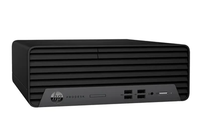 Настолен компютър HP ProDesk 400 G7 SFF Intel Core i7-10700, 16GB RAM, 512GB SSD, DVD+/-RW, Windows 11 Pro, Черен