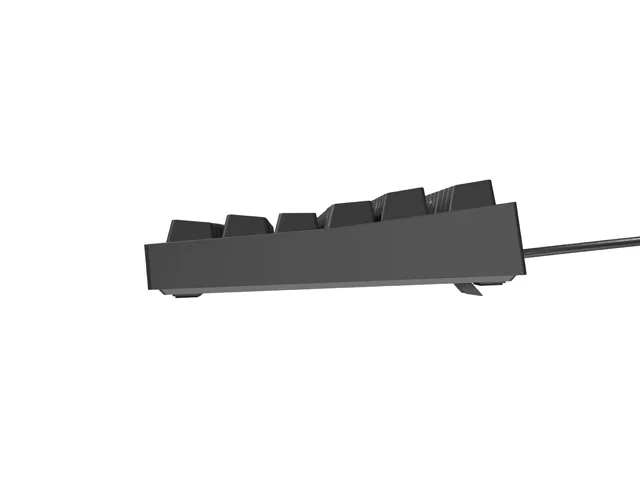 Геймърска клавиатура Genesis Thor 404 TKL Black RGB, US Layout, Yellow Switch