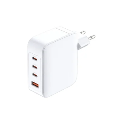 Зарядно D-LINK 140W GaN, USB-C/USB-A, бързо зареждане, бяло