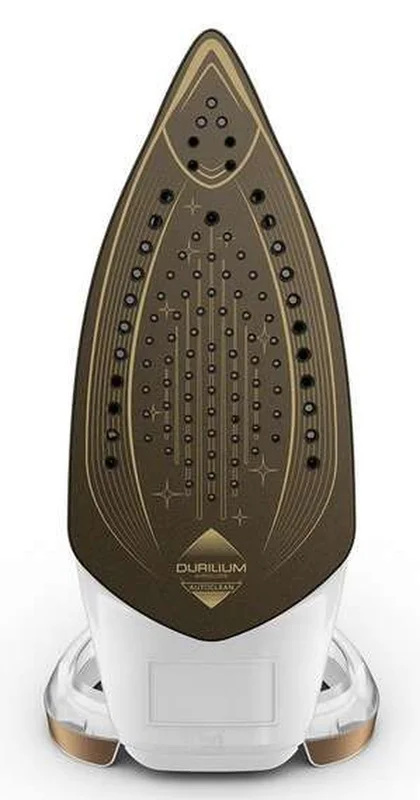Ютия Tefal Puregliss FV8042E0 2900W, 270 g/min парен удар, Durilium AirGlide Autoclean, бяла/златиста