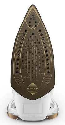 Ютия Tefal Puregliss FV8042E0 2900W, 270 g/min парен удар, Durilium AirGlide Autoclean, бяла/златиста