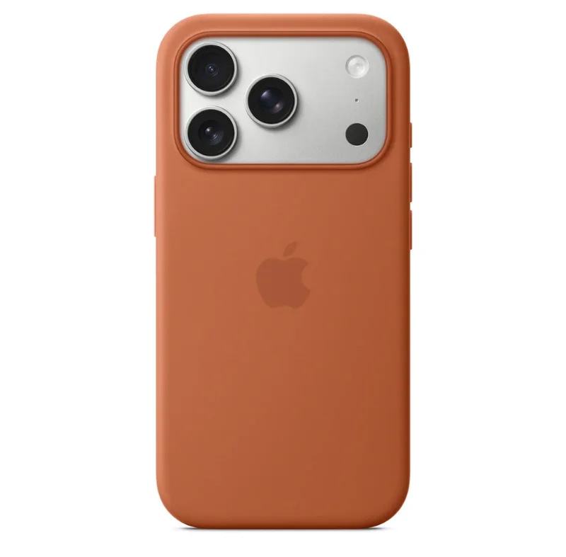 Калъф Apple Silicone Case с MagSafe за iPhone 17 Pro Terra Cotta