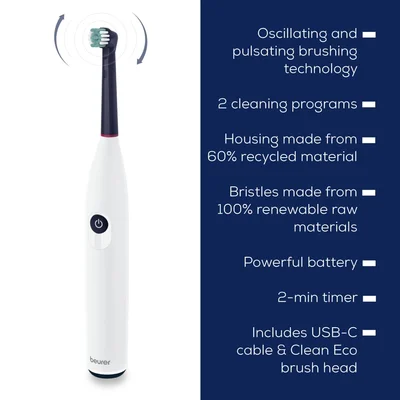Bundle TB 15 Electric toothbrush+ 4 pcs. Sensitive