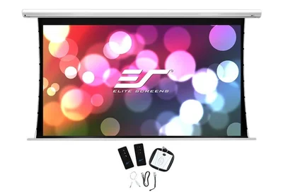 Elite Screen SKT100XH-CLR-E12 , 100" (16:9), Saker CLR UST, 221.5 x 124.5 cm, CLR StarBright, White