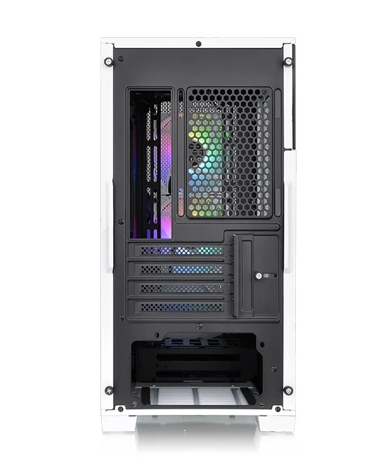 Кутия за компютър Thermaltake Divider 170 TG ARGB Snow Micro Tower, бял