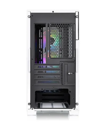 Кутия за компютър Thermaltake Divider 170 TG ARGB Snow Micro Tower, бял