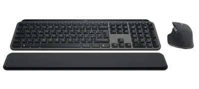 Комплект Logitech MX Keys S Bluetooth, графит, US International
