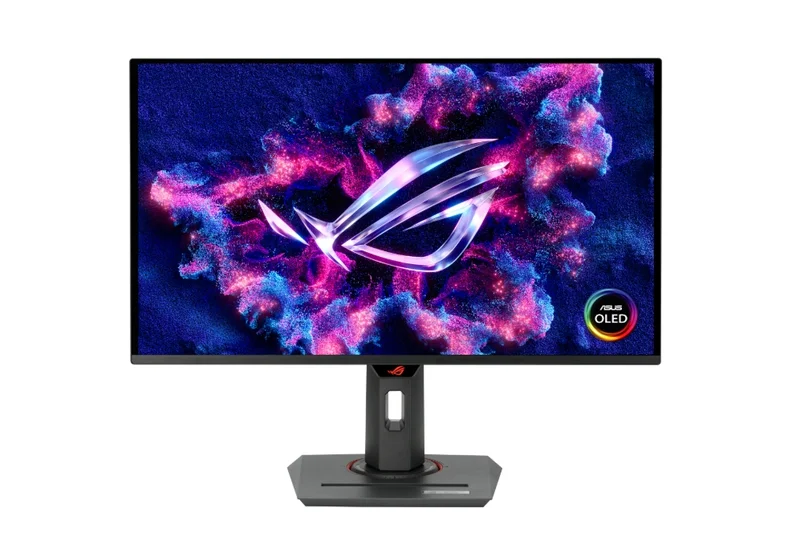 Asus ROG Strix OLED XG27ACDNG gaming monitor ,27", 1440p QD-OLED panel, 360 Hz, 0.03 ms, custom heatsink, OLED Anti-flicker, ASUS OLED Care+, uniform brightness, G-SYNC compatible, 99% DCI-P3, and DisplayWidget Center,Black
