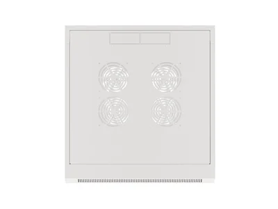 Lanberg rack cabinet 19" wall-mounted 4U 600 fast assembly (flat pack) grey