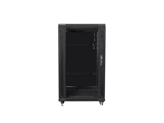 Lanberg rack cabinet 19" free-standing 22U/600x600 (flat pack) black