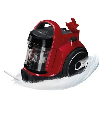 Bosch BGC05AAA2, Vacuum Cleaner, 700 W, Bagless type, 1.5 L, 78 dB(A), Energy efficiency class A, chili red/black