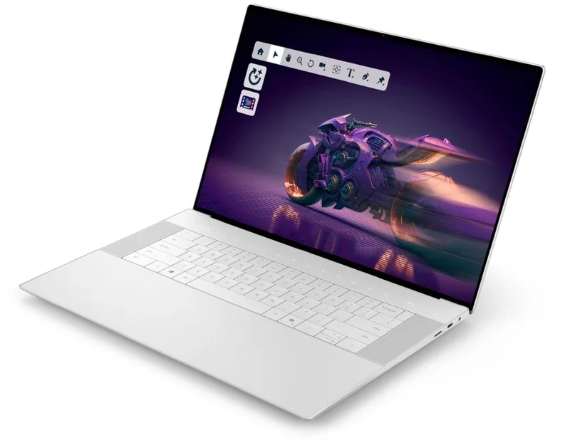 Dell 16 Premium DA16250, Intel Core Ultra 9 285H (16 Cores, up to 5.4GHz Turbo), 16.3", Touch 4K OLED, 400 nit, 48-120Hz, 32GB, LPDDR5X, 7467MT/s, integrated, 1TB M.2 SSD, NVIDIA RTX  5060, 8GB GDDR7, FHD IR Cam and Mic, Wi-Fi 7, FPR, Backlit Kb, Win11 P