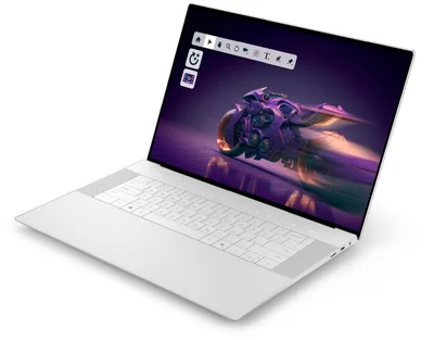 Dell 16 Premium DA16250, Intel Core Ultra 9 285H (16 Cores, up to 5.4GHz Turbo), 16.3", Touch 4K OLED, 400 nit, 48-120Hz, 32GB, LPDDR5X, 7467MT/s, integrated, 1TB M.2 SSD, NVIDIA RTX  5060, 8GB GDDR7, FHD IR Cam and Mic, Wi-Fi 7, FPR, Backlit Kb, Win11 P