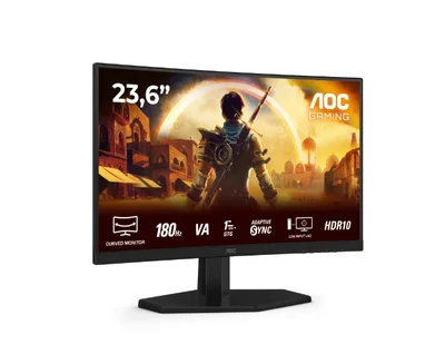 AOC C24G42E 23.6inch Curved Fast VA FHD