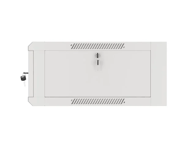 Lanberg rack cabinet 19" wall-mounted 4U 600 fast assembly (flat pack) grey