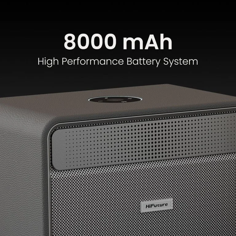 Безжична тонколона HiFuture Passion X – Black, 100W, Bluetooth 5.4, 8000mAh батерия, двулентова система