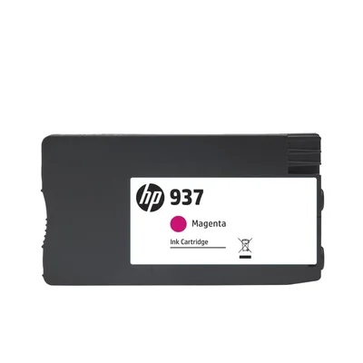 Мастило HP 937 Magenta оригинално за OfficeJet Pro 9120e/9130e/9720/9730/9110b/9120b/9130b