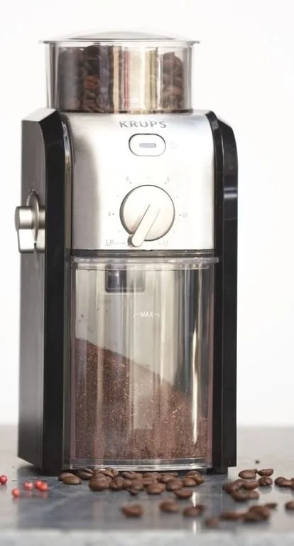 Krups GVX242, Coffee Grinder Pro Edition black/chrome