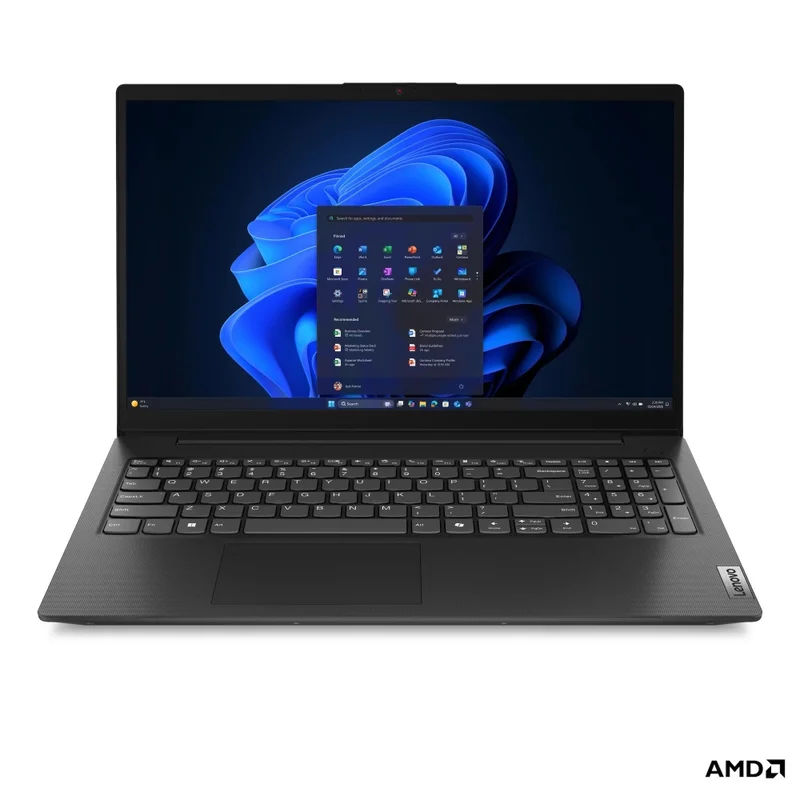 Лаптоп Lenovo V15 G6 – AMD Ryzen 5 40, 16GB RAM, 512GB SSD, 15.6" FHD, AMD Radeon 610M, черен