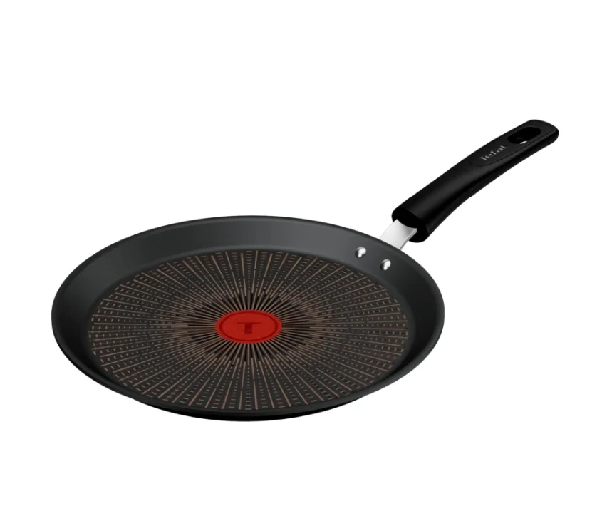 Тиган за палачинки Tefal G3303802 Excellence Plus 25 см, алуминий, черен