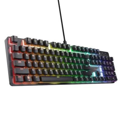 TRUST GXT 871 Zora Mechanical Gaming Keyboard - Black US