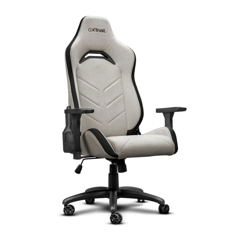 Геймърски стол TRUST GXT723 Ruya Fabric, бежов