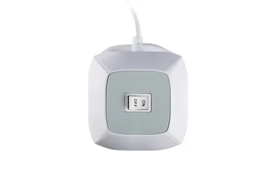 Разклонител Verbatim EUPT-01 Power Tower 11 гнезда, 2x USB-C, 2x USB-A, 3600W, 2m, Бял