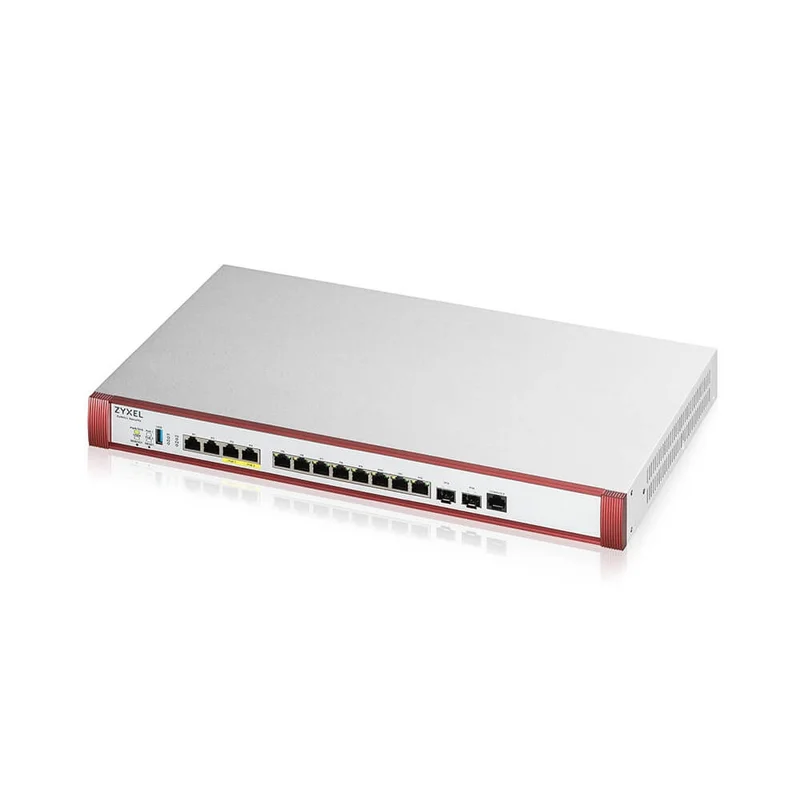 ZyXEL USG FLEX 700 H, 2*2.5G, 2*10G( PoE+) & 8 Gigabit user-definable ports, 2*SFP+, 1*USB  with 1 YR Gold Security Pack