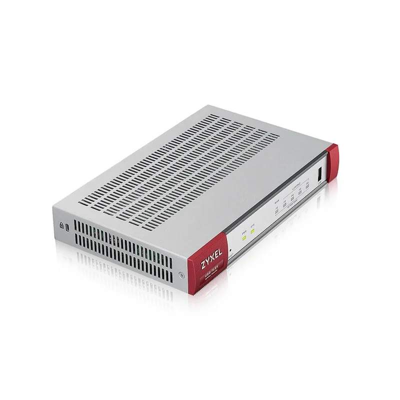 ZyXEL USG FLEX 50 HP, 5 Gigabit user-definable ports, 1*1G PoE+, 1*USB with 1 YR Entry Defense Pack