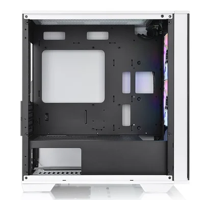 Кутия за компютър Thermaltake Divider 170 TG ARGB Snow Micro Tower, бял