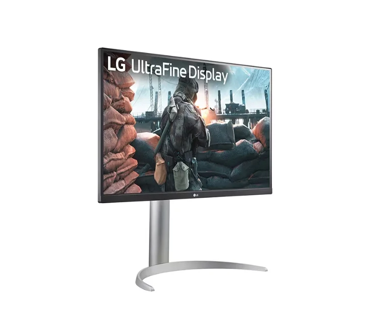 LG 27UP650K-W, 27" UHD 4K IPS AG, DCI-P3 95%, UltraFine, 5ms, 1200:1, Mega DFC, 400 cd/m2, 3840x2160, HDR 10, VESA Display HDR 400, HDMI, DisplayPort, Headphone out, Height Adjustable,Pivot Tilt, Reader Mode