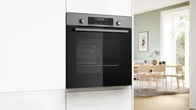 Bosch HBG578ES3 SER6, Oven A+, Pyro+Hydro, 10 HM, AutoPilot 30, 1 lvl rail, SoftClose&SoftOpen, Air Fry tray, inox