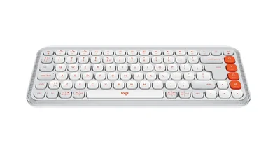 Logitech Pop Icon Keys - White - US INT'L - BT - N/A - INTNL-973