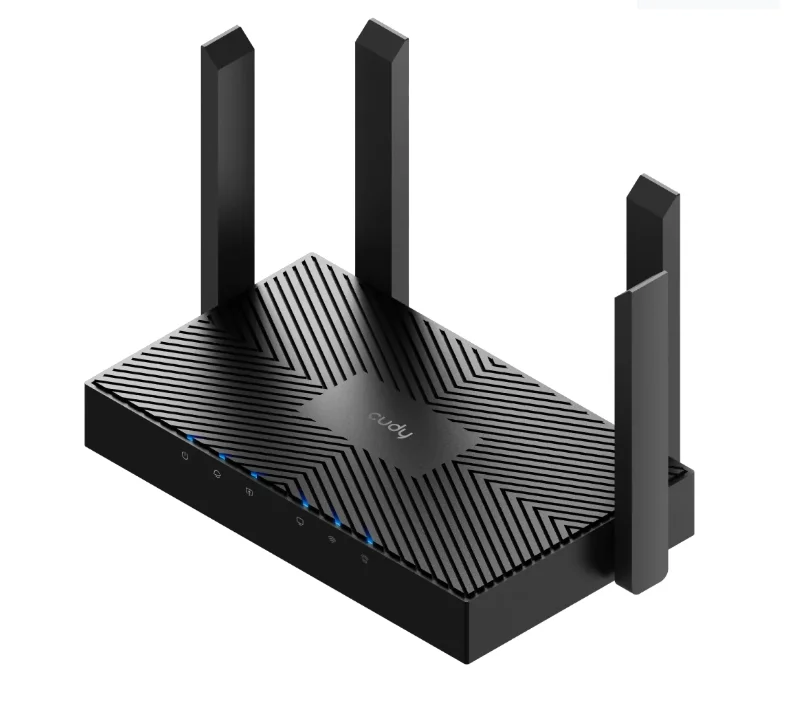 Cudy WR3000 AX3000 Gigabit Wi-Fi 6 Mesh Router 2402Mbps at 5GHz + 574Mbps at 2.4GHz, 4 x 10/100/1000Mbps Ports