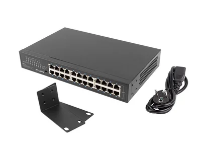 Lanberg switch rsge-24 24x 1GB unmanaged gigabit ethernet rack 19"