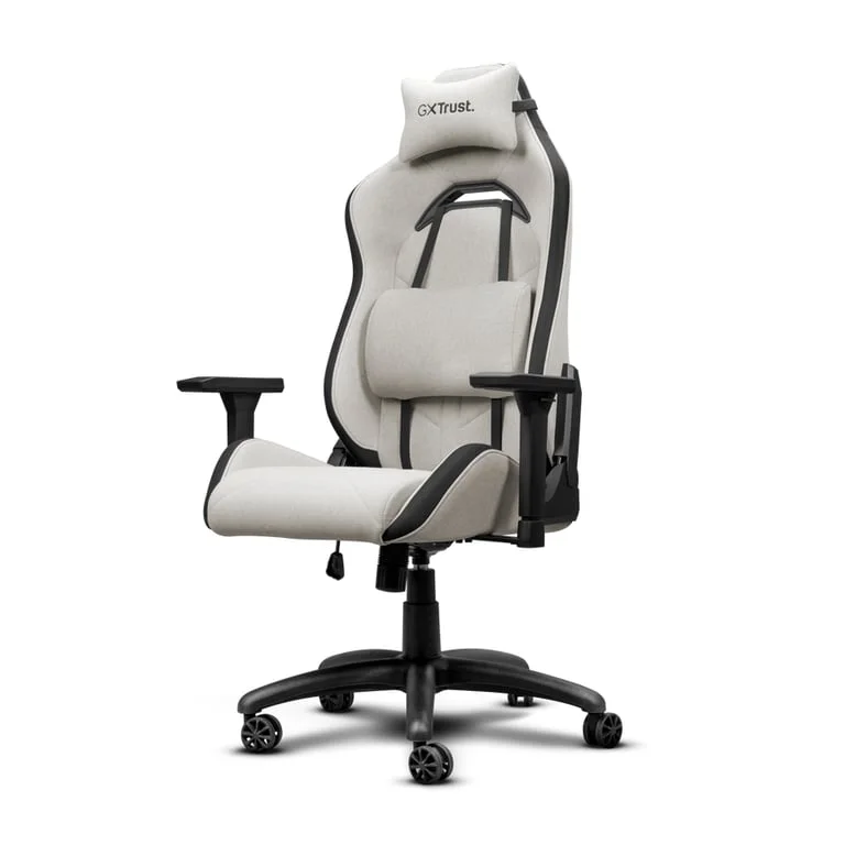 Геймърски стол TRUST GXT723 Ruya Fabric, бежов