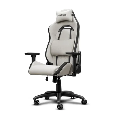 Геймърски стол TRUST GXT723 Ruya Fabric, бежов