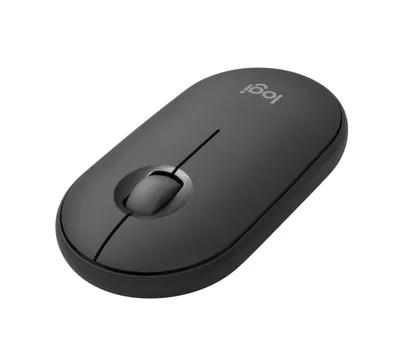 Безжична мишка Logitech Pebble Mouse 2 M350s, Bluetooth, Tonal Graphite