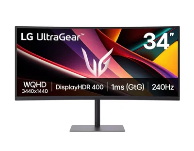 Монитор LG UltraGear 34G630A-B 34" WQHD Curved VA 240Hz HDR400 95% DCI-P3 FreeSync G-SYNC
