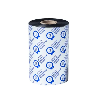 Термотрансферна лента Brother – Premium wax/resin, 110mm x 450m, черна